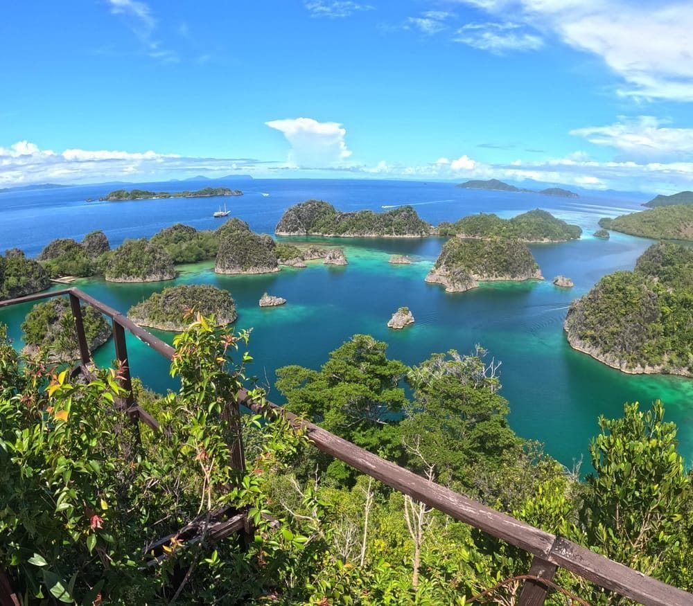 Pianemo viewpoint Raja Ampat